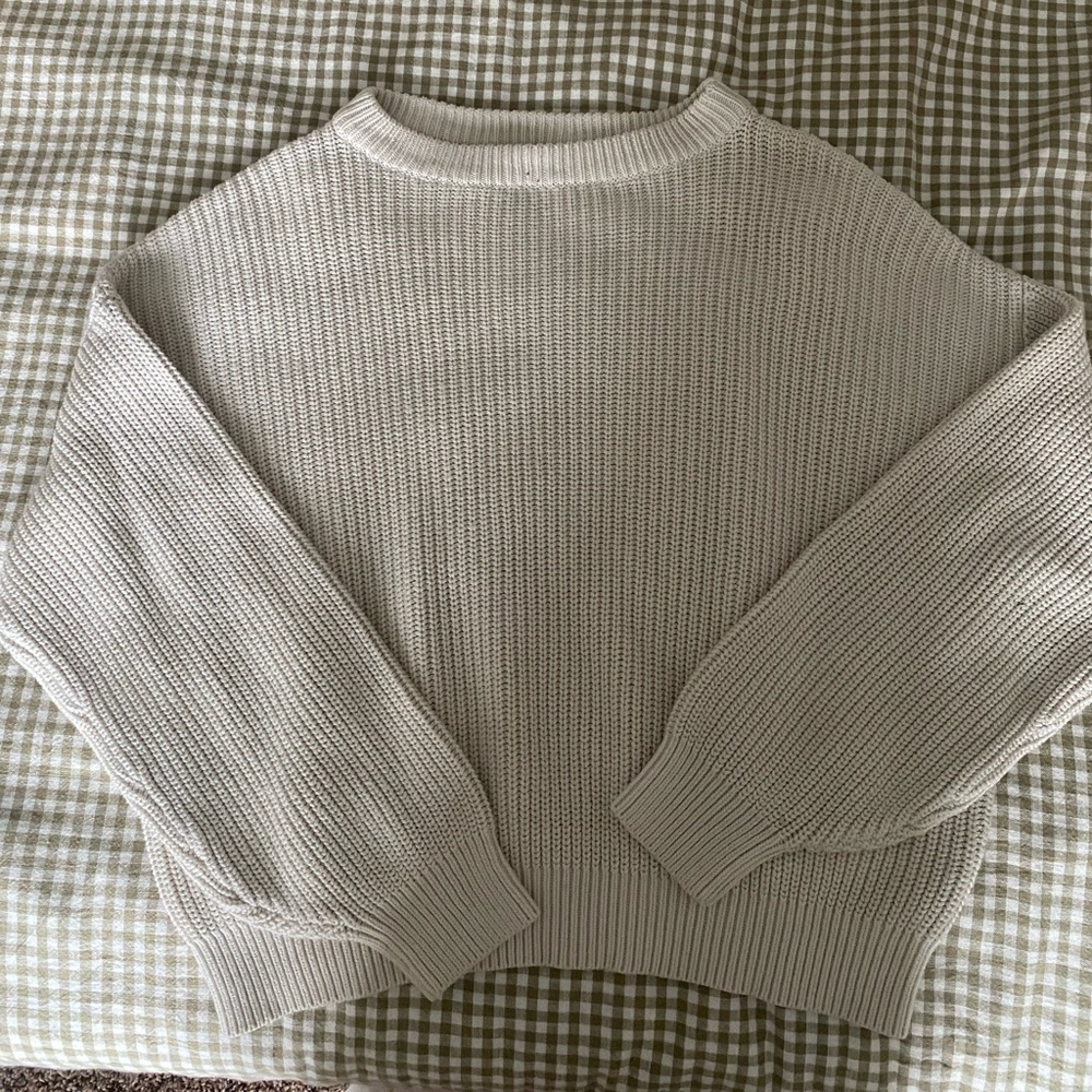 Brandy Melville Beige Sweater